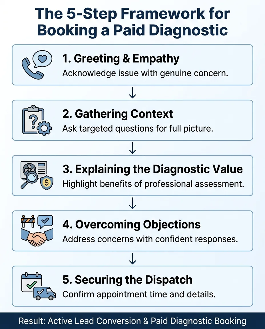 The 5-Step Framework for Booking a Paid Diagnostic
