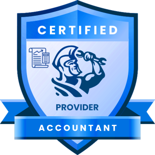 ServiceTitan certification badge: Certified Provider, Accountant